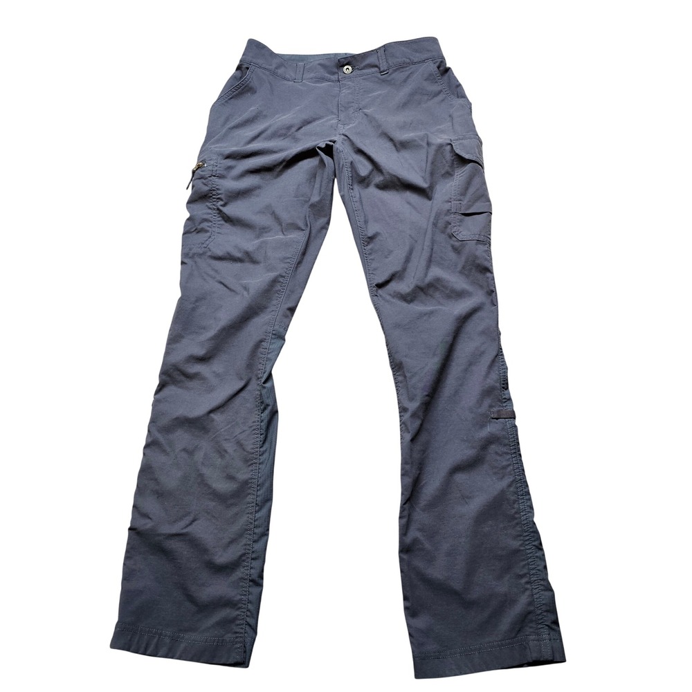 The North Face Womens Horizon Cargo Hiking Pants Navy Blue Ripstop Size 2 Reg‎